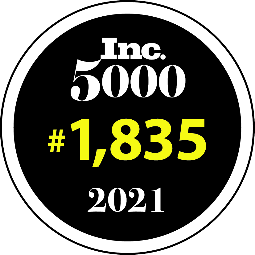 Inc 5000 badge 2021